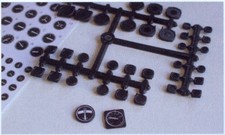 Cockpit Instrumente 36Teilig