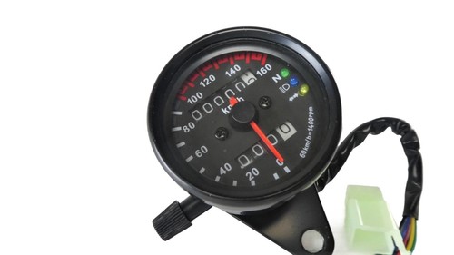 Anbau tacho schwarz 160 - tacho, km/h