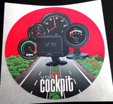 Werbe-Aufkleber VDO cockpit
