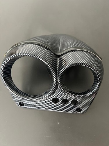 Led tachoabdeckung carbon look - led, carbon-look