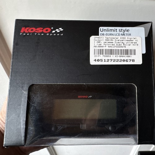 Koso 01rn lcd digital - koso,