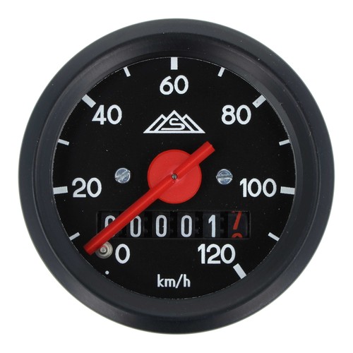 Tachometer 120 h - mm, km/h