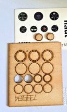 Cockpit 7 Instrumente 1:6 mit